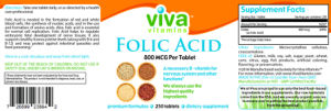 Folic Acid 800 mcg