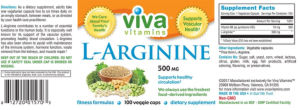 L-Arginine 500 mg
