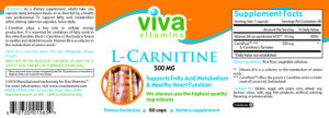 L-Carnitine 500 mg