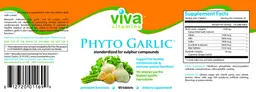 Label for Phyto Garlic