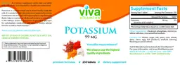 Label for Potassium 99 mg
