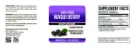 Label for 100% Pure Maqui Berry