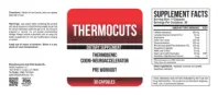 Label for Thermocuts