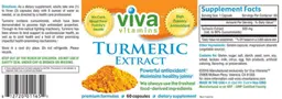 Label for Turmeric Extract