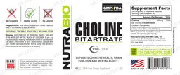 Label for Choline Bitartrate