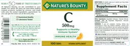 Label for C 500 mg