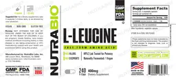 Label for L- Leucine 400 mg