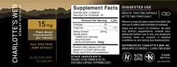 Label for Full Spectrum Hemp Extract