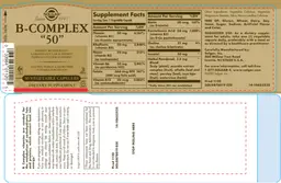 Label for B-Complex "50"