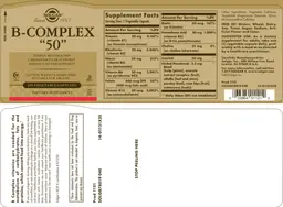 Label for B-Complex "50"