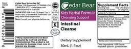 Label for Intestinal Cleanse
