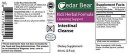 Label for Intestinal Cleanse