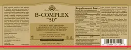 Label for B-Complex "50"