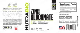 Label for Zinc Gluconate 50 mg