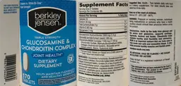 Label for Glucosamine & Chondroitin Complex