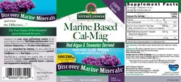 Label for Marine Based Cal-Mag 500/250 mg