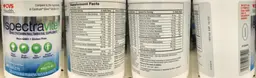 Label for Spectravite Adults 50+