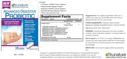 Label for Advanced Digestive Probiotic
