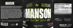 Label for Manson Mixed Berry
