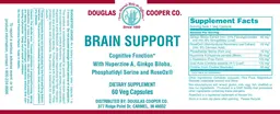 Label for Brain Support
