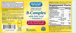 Label for B-Complex with Folic Acid + Vitamin C