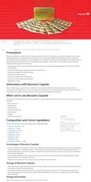 Label for Becozinc