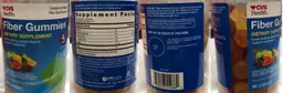 Label for Fiber Gummies