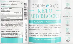 Label for Keto Carb Blocker
