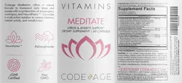 Label for Meditate