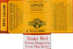 Label for Ginger