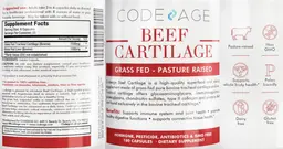 Label for Beef Cartilage