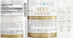 Label for Beef Liver
