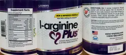 Label for L-Arginine Plus Grape