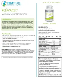 Label for RejuvaCel