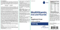 MultiVitamin, Iron and Fluoride