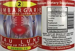 Label for LumbarGarde