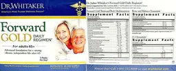 Label for Forward Gold Brain and Body Multinutrient