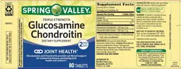 Label for Triple Strength Glucosamine Chondroitin