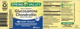 Label for Triple Strength Glucosamine Chondroitin