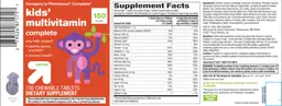 Label for Kids' Multivitamin Complete