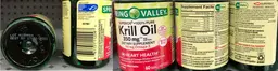 Label for Krill Oil 350 mg