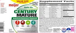 Label for Century Mature