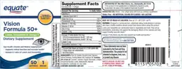 Label for Vision Formula 50+