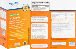 Label for Digestive Care Probiotic