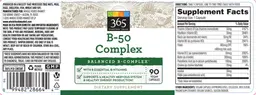 Label for B-50 Complex