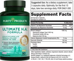 Label for Ultimate H.A. Formula