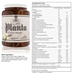Label for Planta Madagascar Vanilla