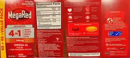 Label for MegaRed Advanced 4 in 1