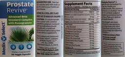 Label for Prostate Revive