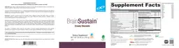 Label for BrainSustain Creamy Chocolate